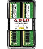 A-Tech 64GB (4x16GB) DDR4 2666 MHz UDIMM PC4-21300 (PC4-2666V